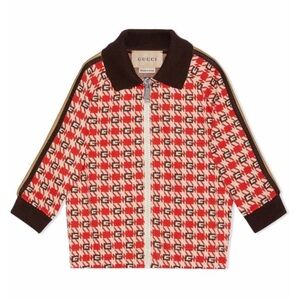 Gucci jacquard check logo set